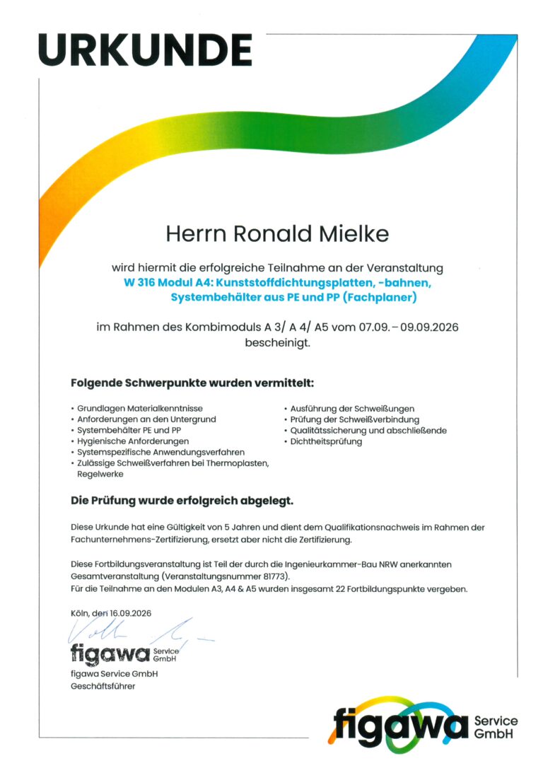 DVGW W 316_A4_Nachschulung_08.09
